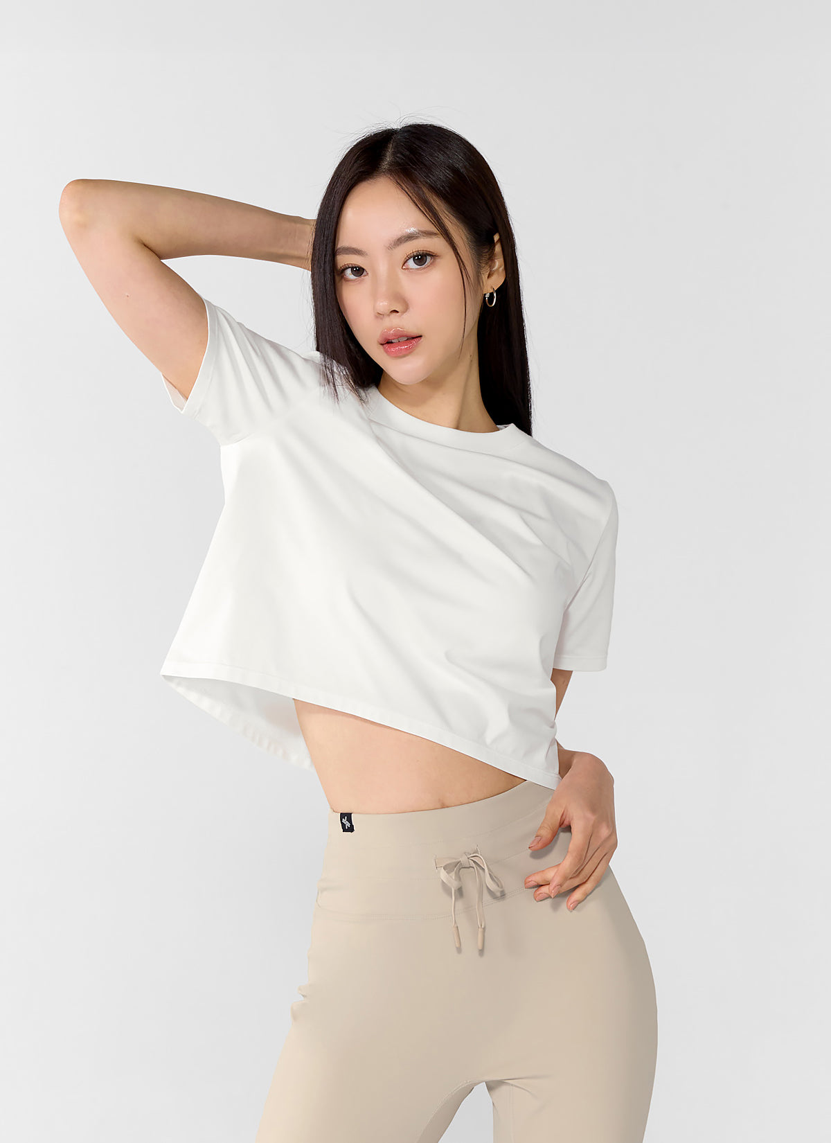 Basic Stretch Cropped Top