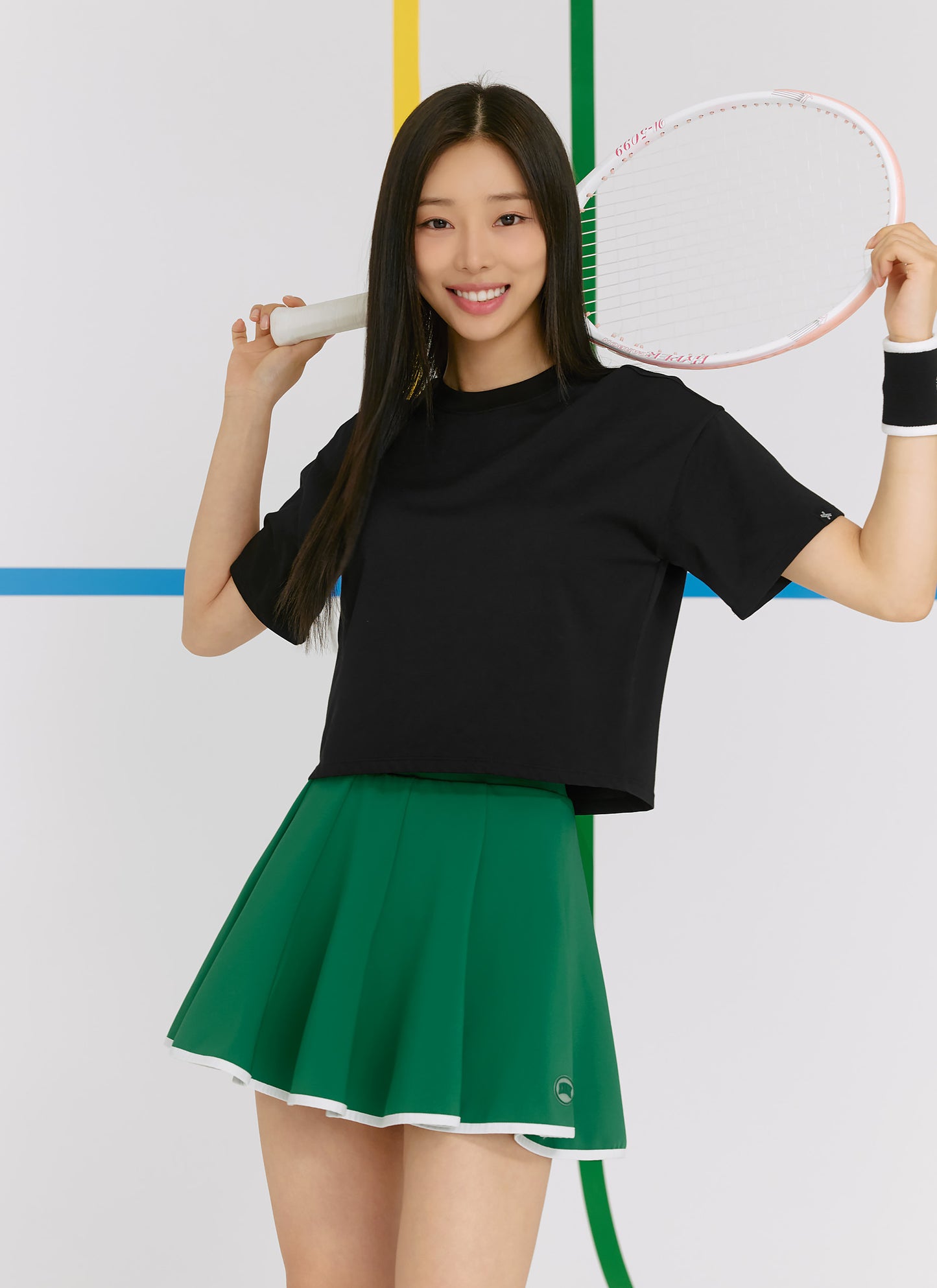 Cool Touch Basic Cropped T-shirts
