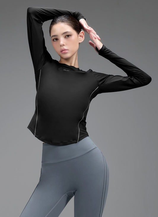 RX Piping Finger Hole Long Sleeve