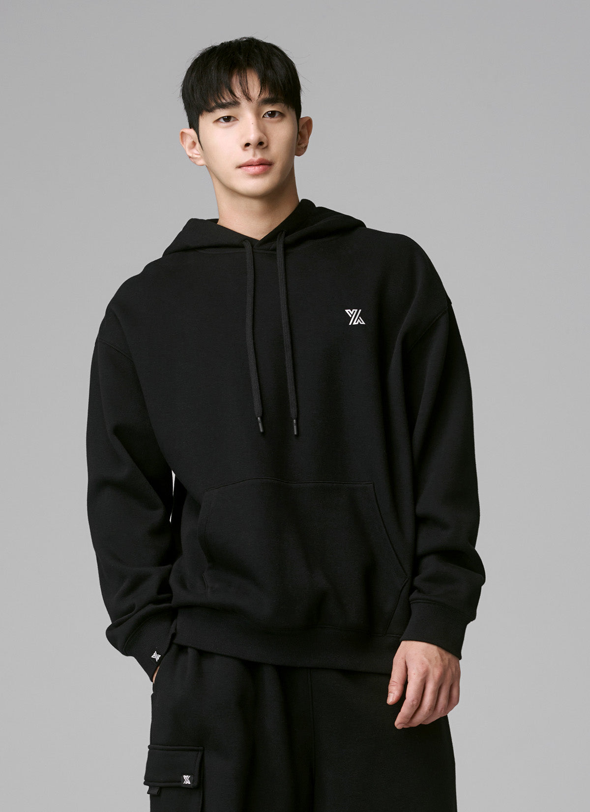 Essential Signature Fleece Sweat Hoodie