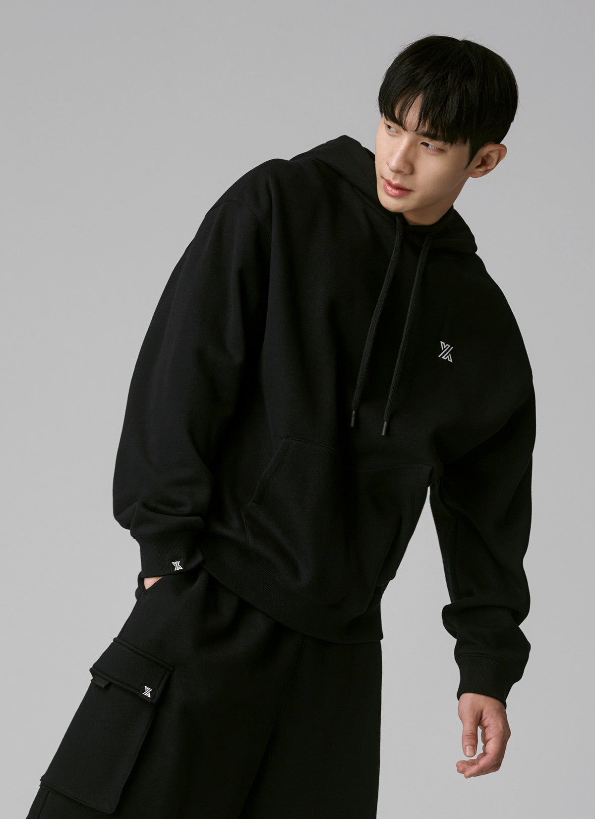 Essential Signature Fleece Sweat Hoodie