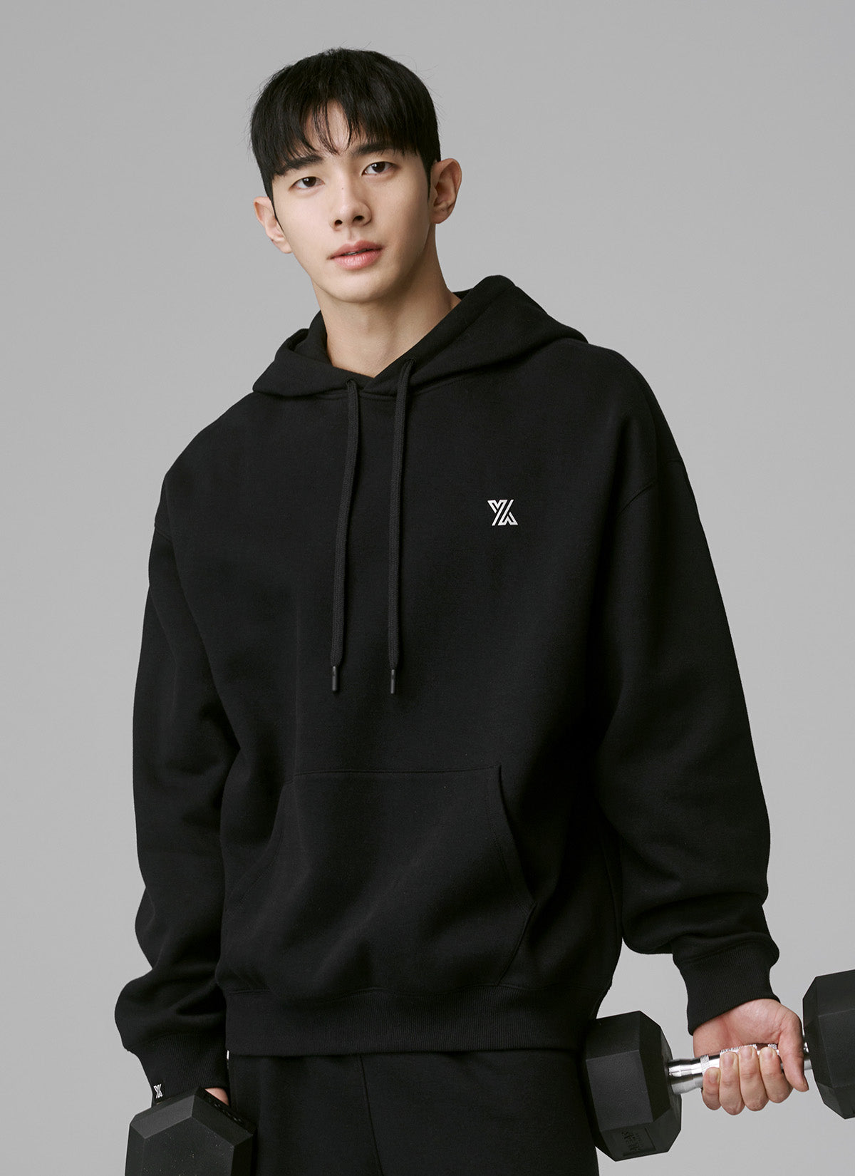 Essential Signature Fleece Sweat Hoodie
