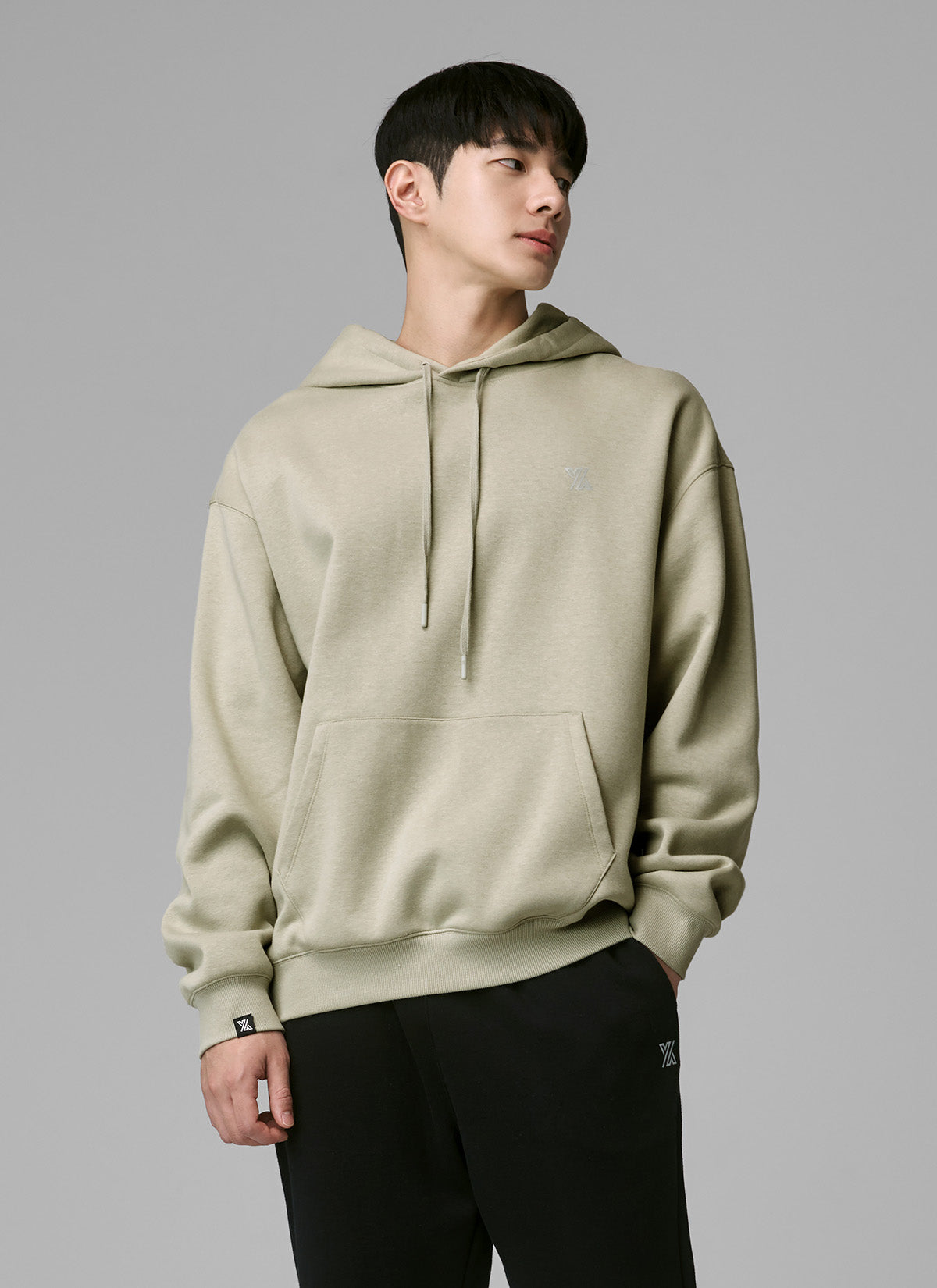 Essential Signature Fleece Sweat Hoodie
