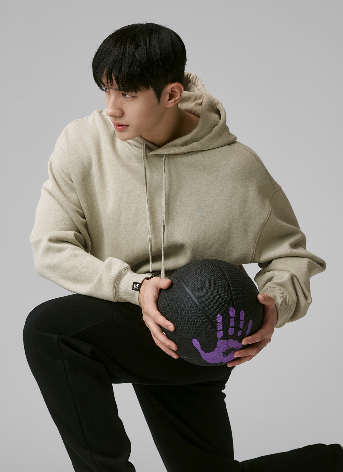 Essential Signature Fleece Sweat Hoodie