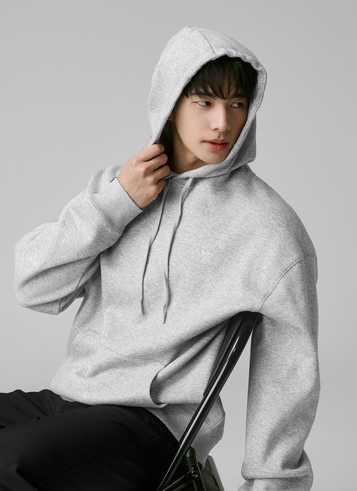 Essential Signature Fleece Sweat Hoodie