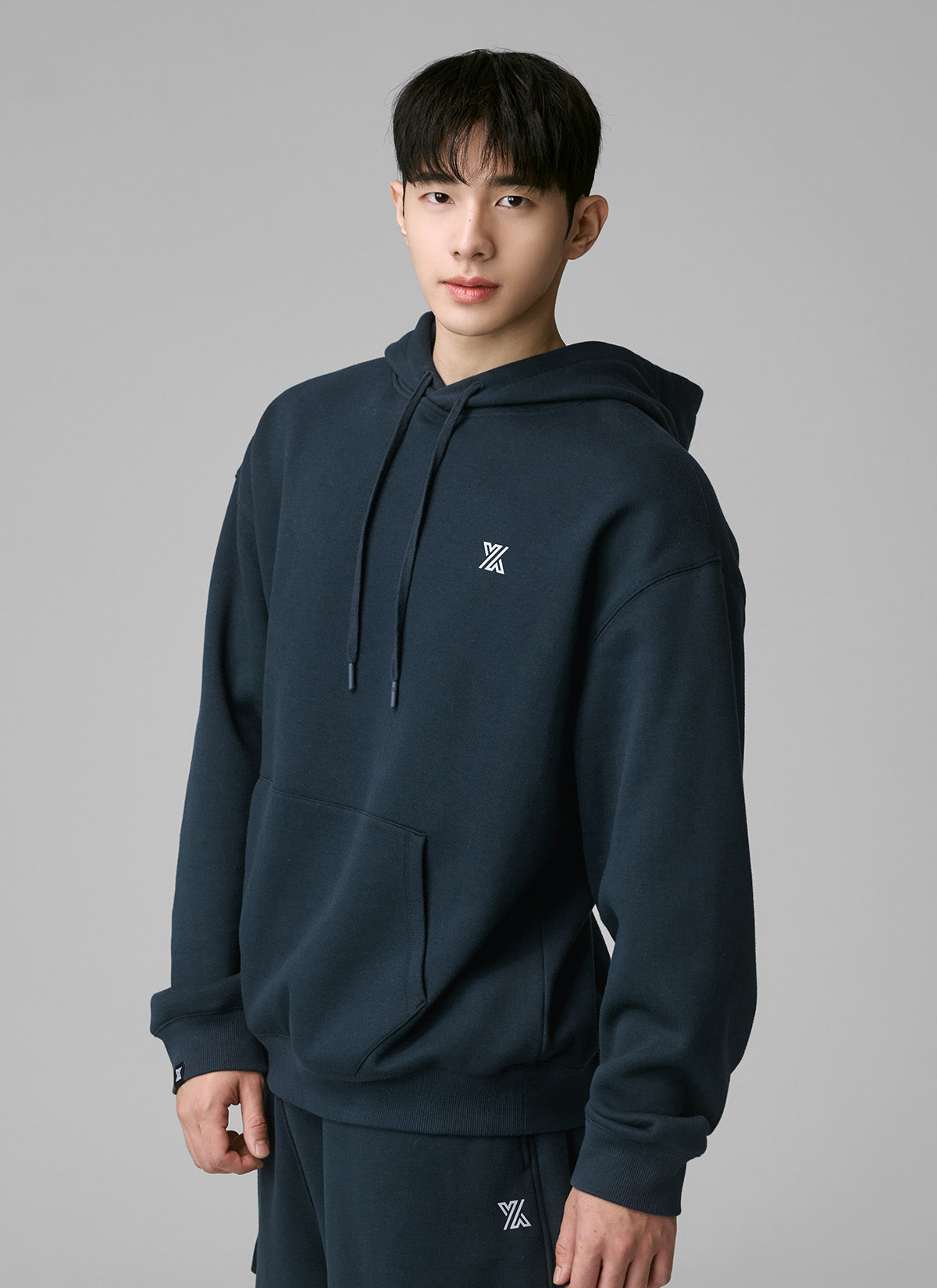 Essential Signature Fleece Sweat Hoodie