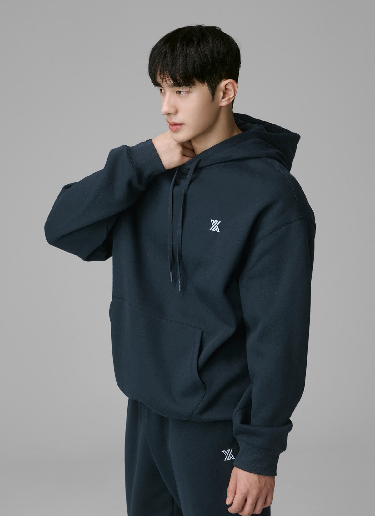 Essential Signature Fleece Sweat Hoodie