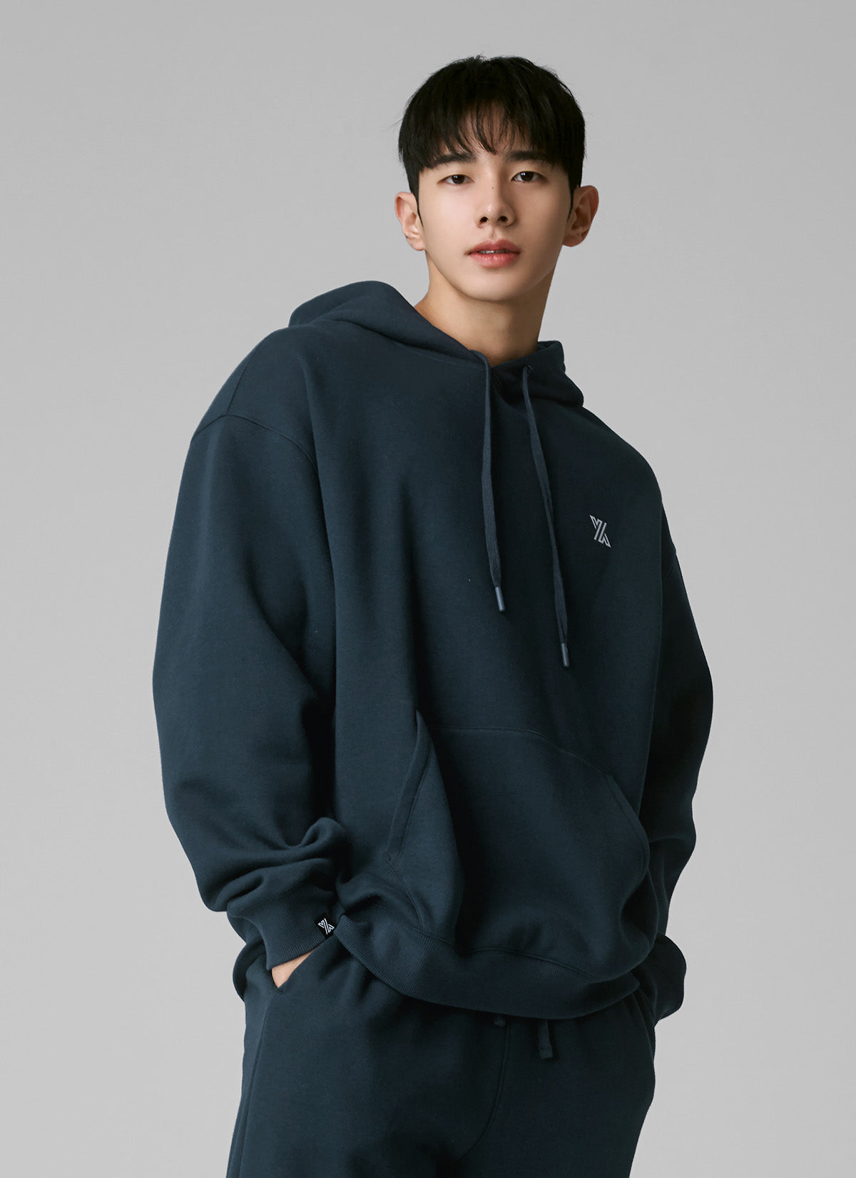 Essential Signature Fleece Sweat Hoodie