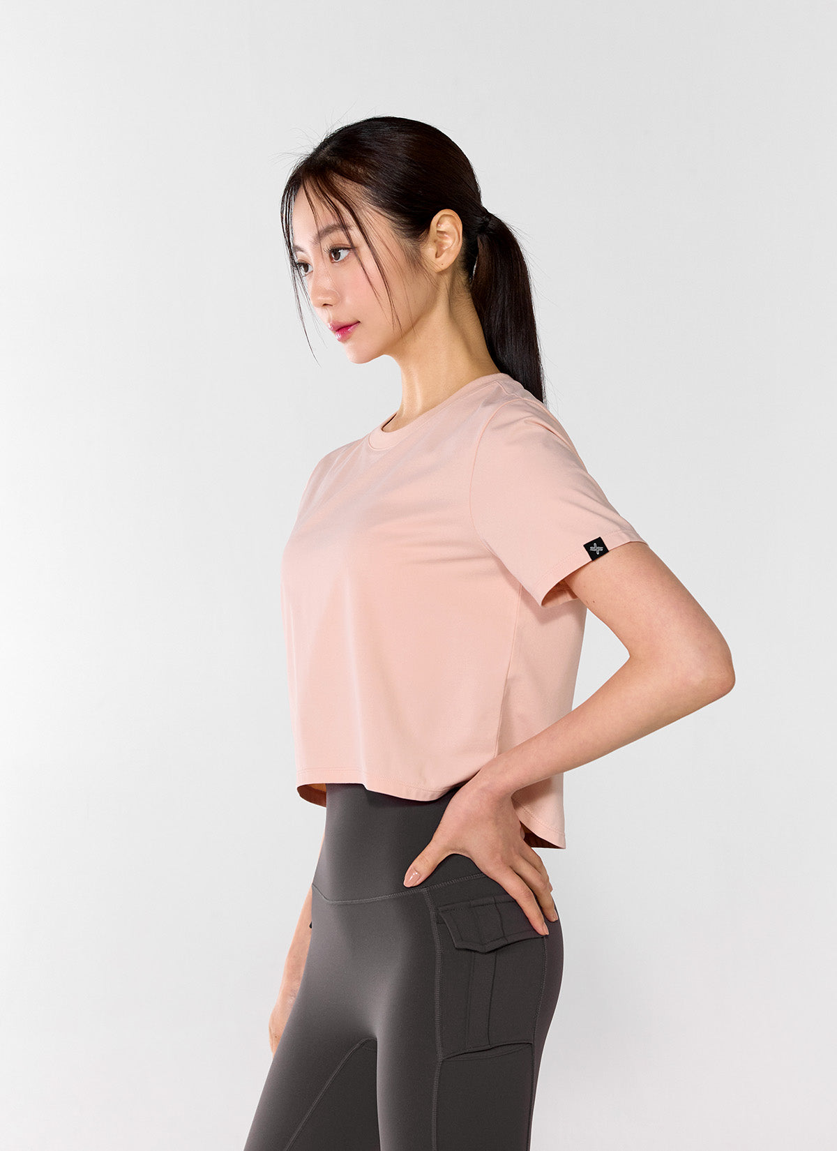 Basic Stretch Cropped Top