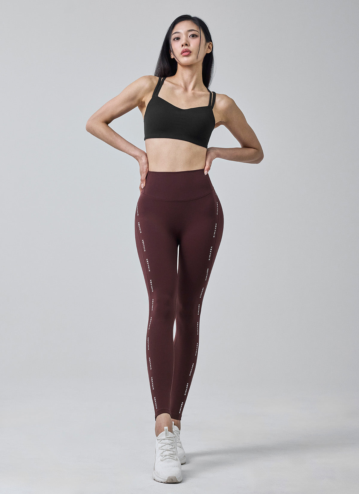 Black Label Signature 360N Logo Line Leggings