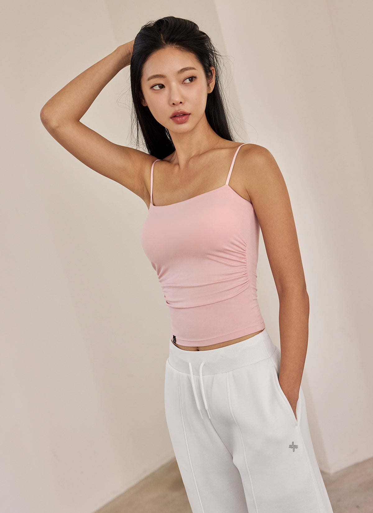 More Smooth Shirring Tank Top