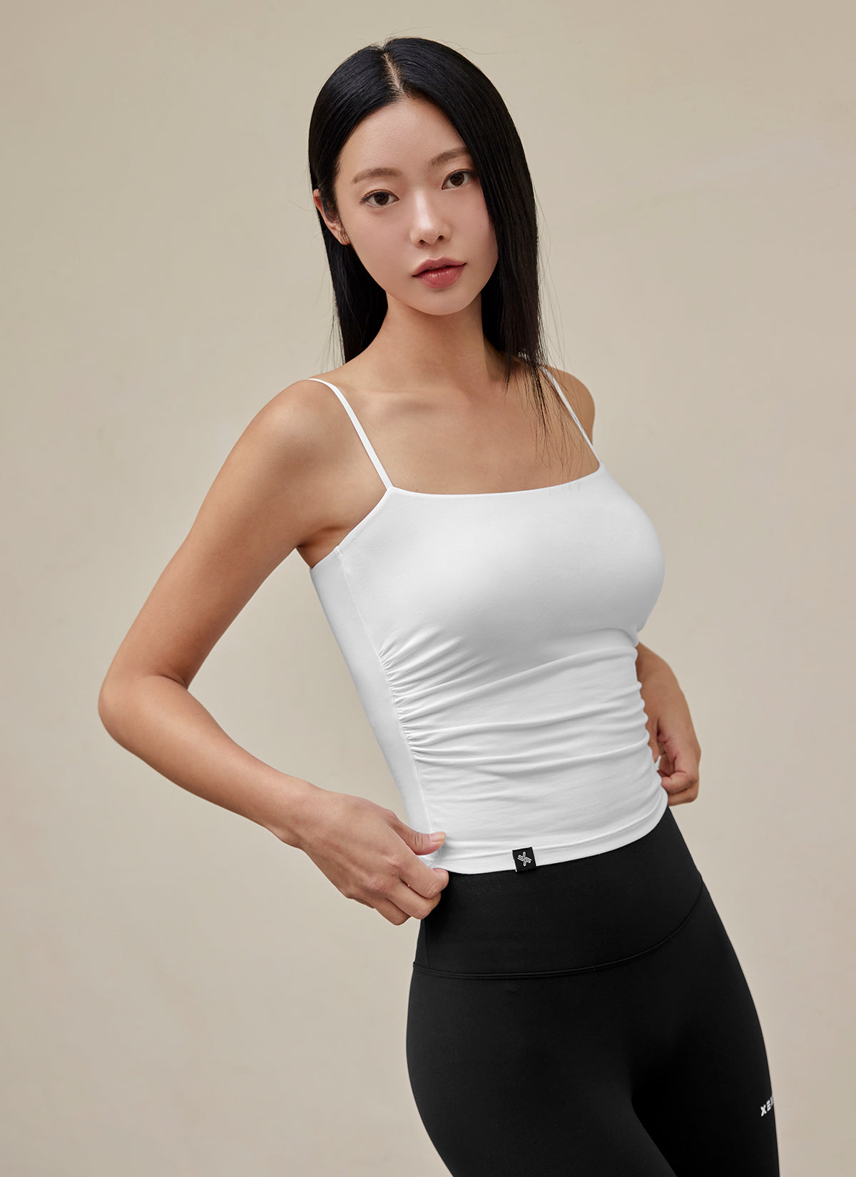 More Smooth Shirring Tank Top