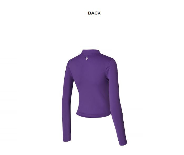 Black Label Signature Life Cropped Zip-up Jacket