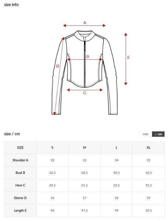 Black Label Signature Life Cropped Zip-up Jacket