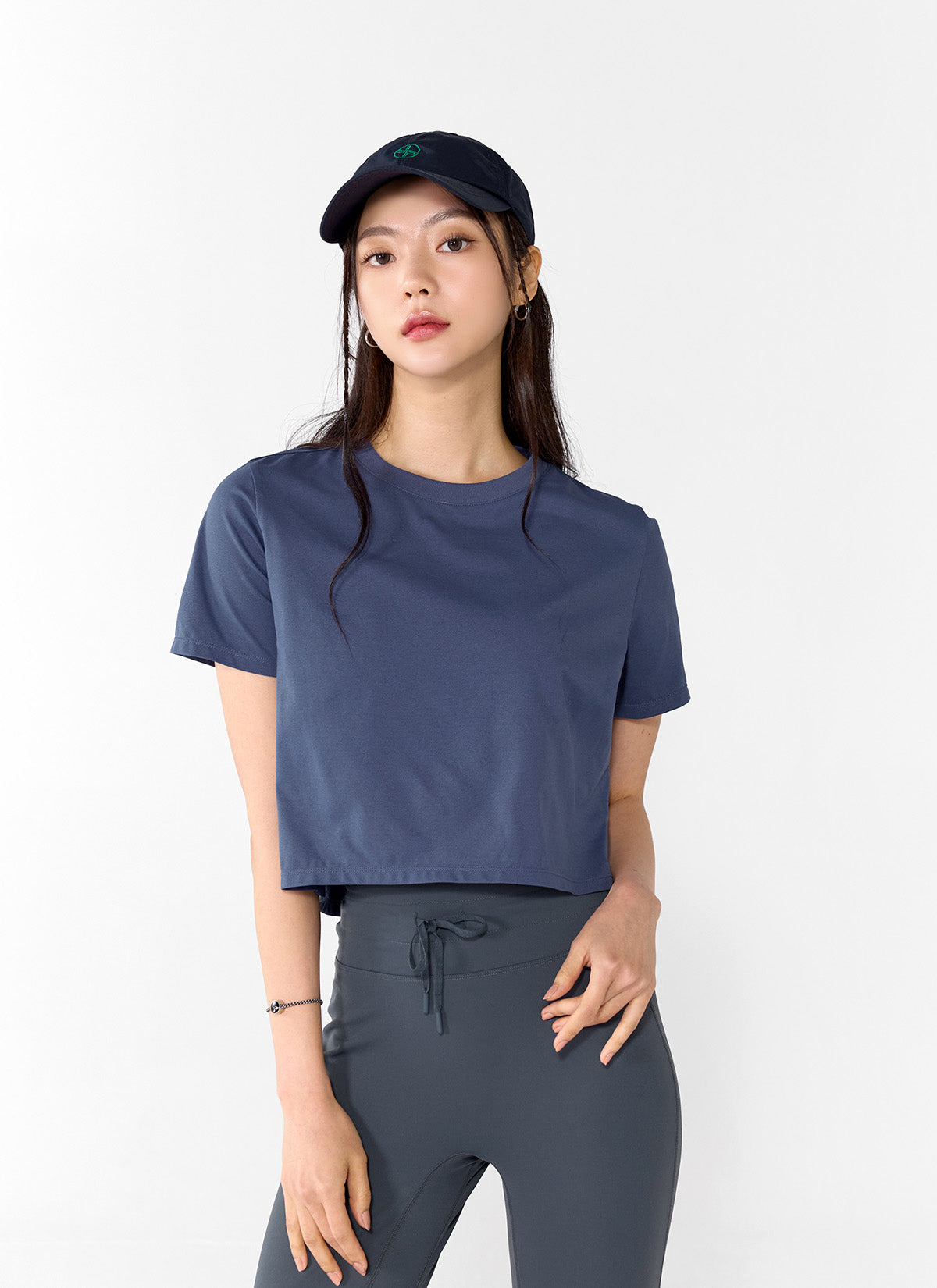 Basic Stretch Cropped Top