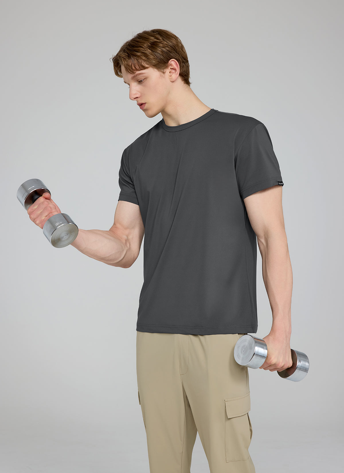 Ice Feather Muscle Fit Short Sleeve