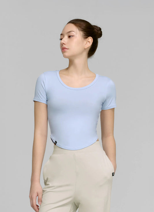 XELLA™ Light Round Cropped Top (NEW COLORS)